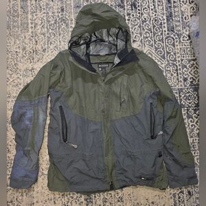 REI Men's Olive and Dark Gray Jacket